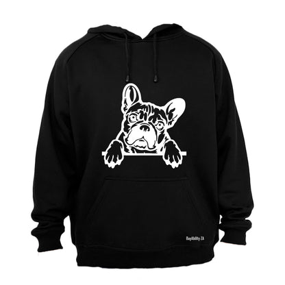 French Bulldog - Peeking - Hoodie