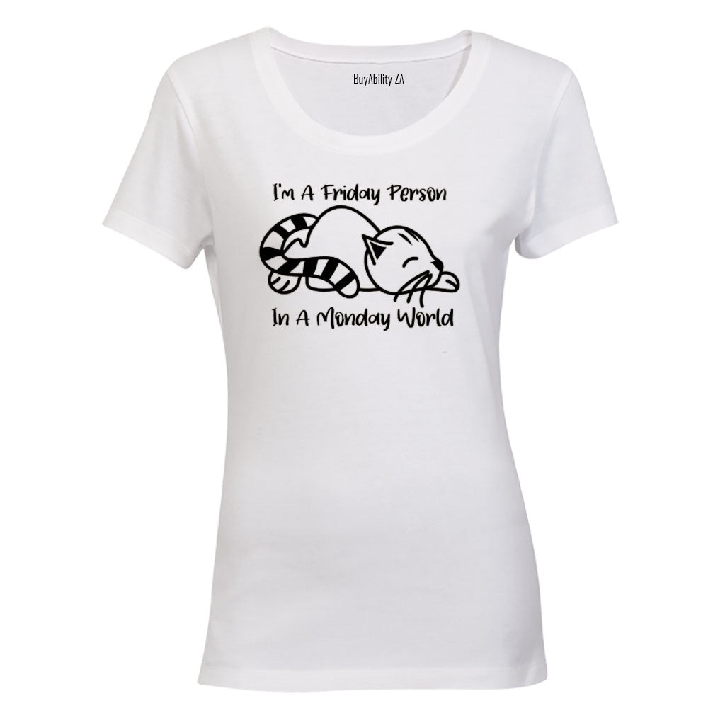 Friday Person - Ladies - T-Shirt