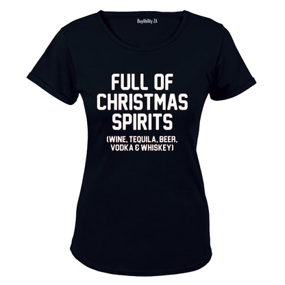 Full of Christmas Spirits - Ladies - T-Shirt