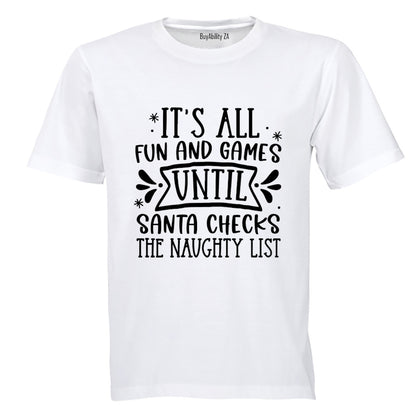 Fun and Games - Christmas - Kids T-Shirt