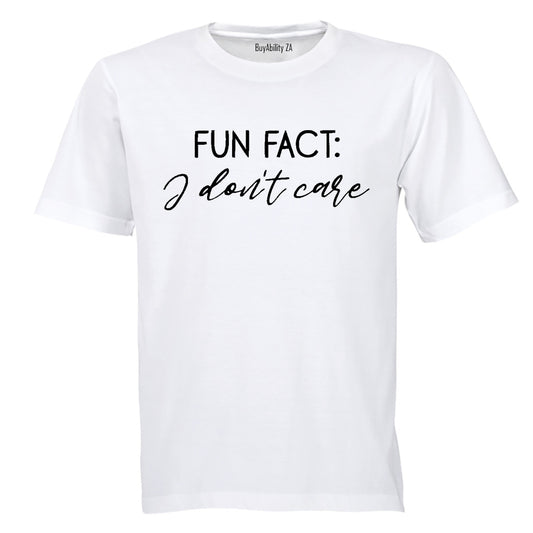 Fun Fact - Adults - T-Shirt - BuyAbility