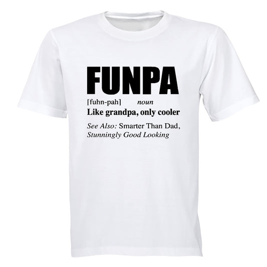 Funpa - Like Grandpa - Adults - T-Shirt - BuyAbility South Africa