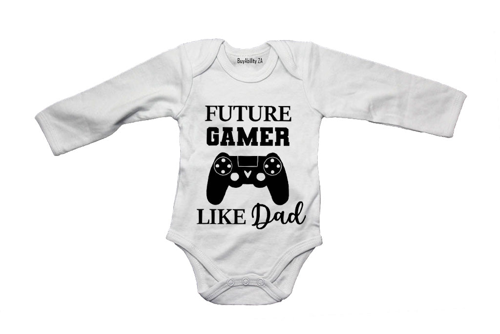 Future Gamer Like DAD - Baby Grow - BuyAbility South Africa