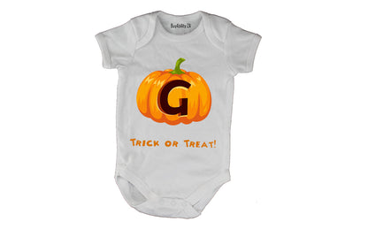 G - Halloween Pumpkin - Baby Grow