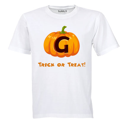 G - Halloween Pumpkin - Kids T-Shirt