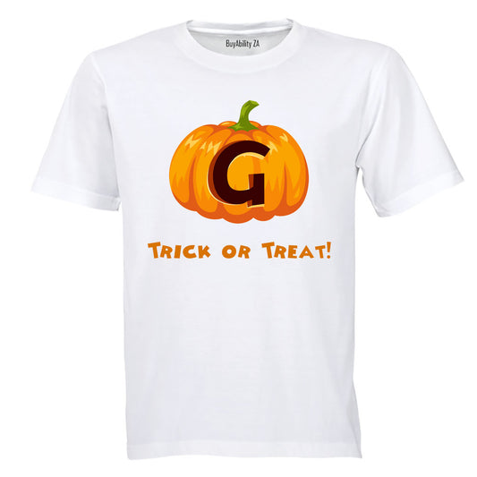 G - Halloween Pumpkin - Kids T-Shirt