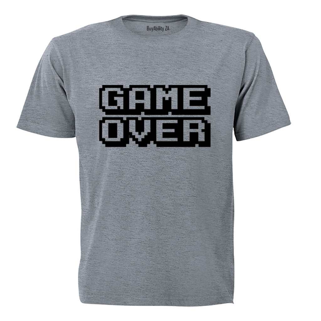 Game Over - Adults - T-Shirt - BuyAbility