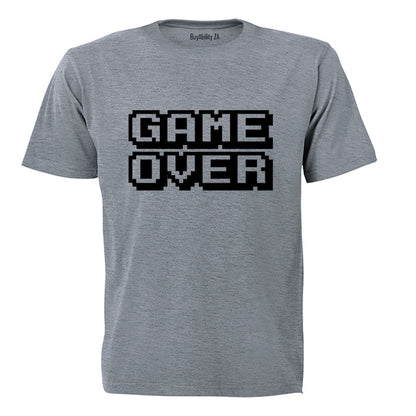 Game Over - Adults - T-Shirt - BuyAbility