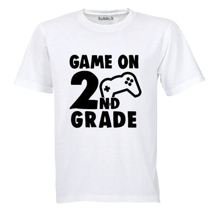 Game On 2nd Grade - Kids T-Shirt