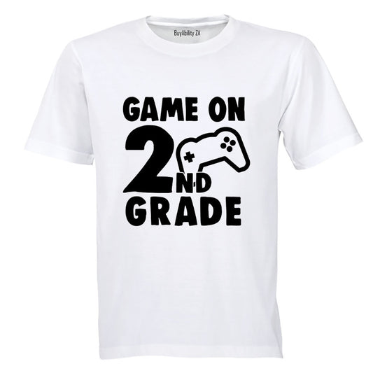 Game On 2nd Grade - Kids T-Shirt