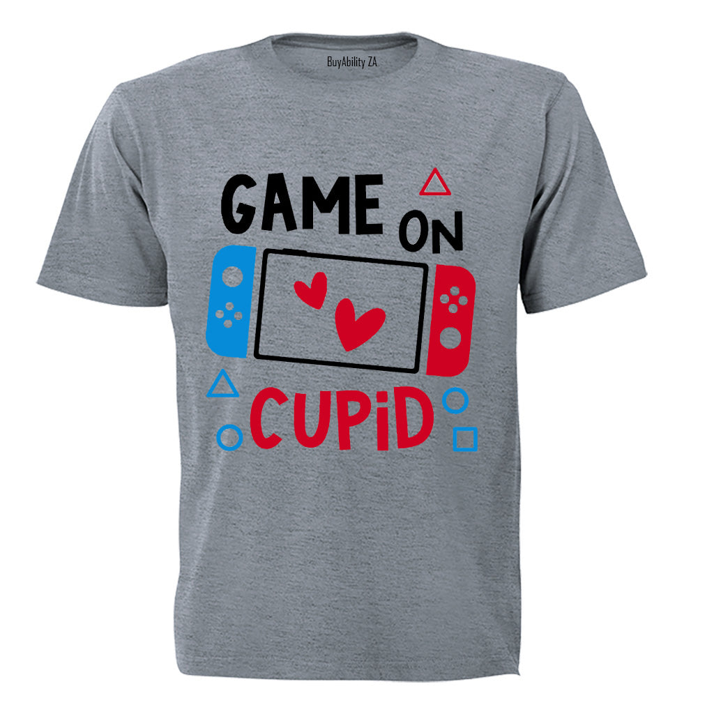 Game on Cupid - Valentine - Adults - T-Shirt - BuyAbility