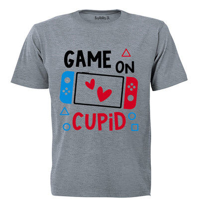 Game on Cupid - Valentine - Adults - T-Shirt - BuyAbility