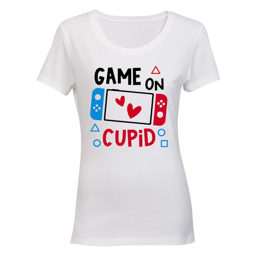 Game on Cupid - Valentine - Ladies - T-Shirt - BuyAbility South Africa