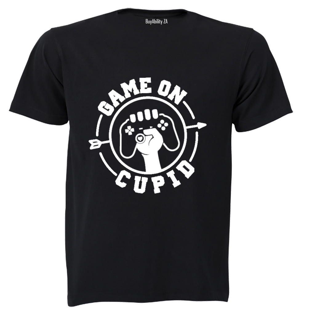 Game on Cupid - Valentine - Adults - T-Shirt