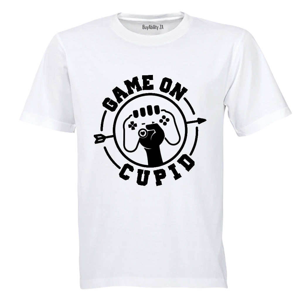 Game on Cupid - Valentine - Kids T-Shirt