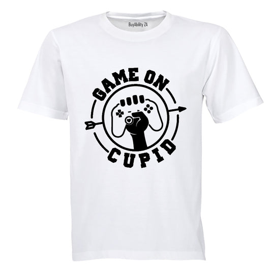 Game on Cupid - Valentine - Kids T-Shirt