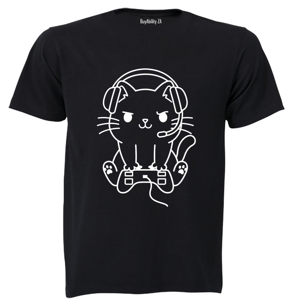Gamer Cat - Kids T-Shirt