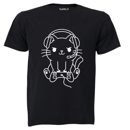 Gamer Cat - Kids T-Shirt