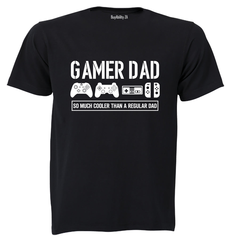 Gamer Dad - Cooler - Adults - T-Shirt