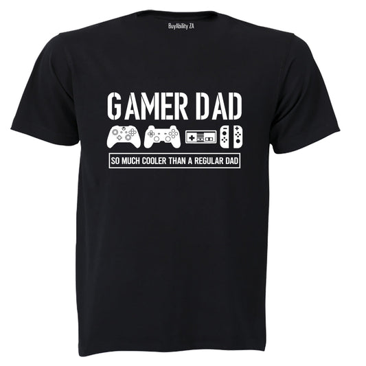 Gamer Dad - Cooler - Adults - T-Shirt