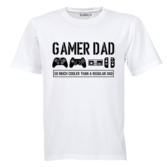 Gamer Dad - Cooler - Adults - T-Shirt