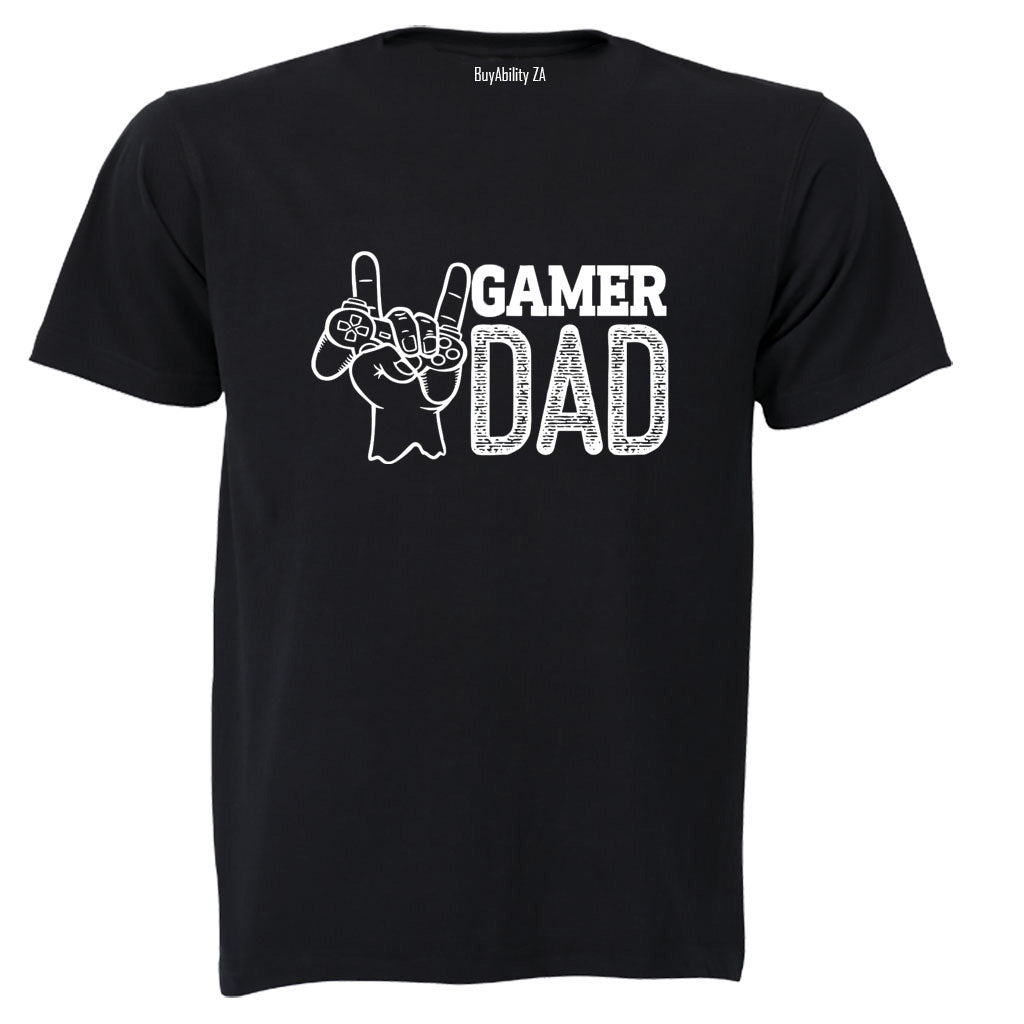 Gamer Dad - Hand - Adults - T-Shirt