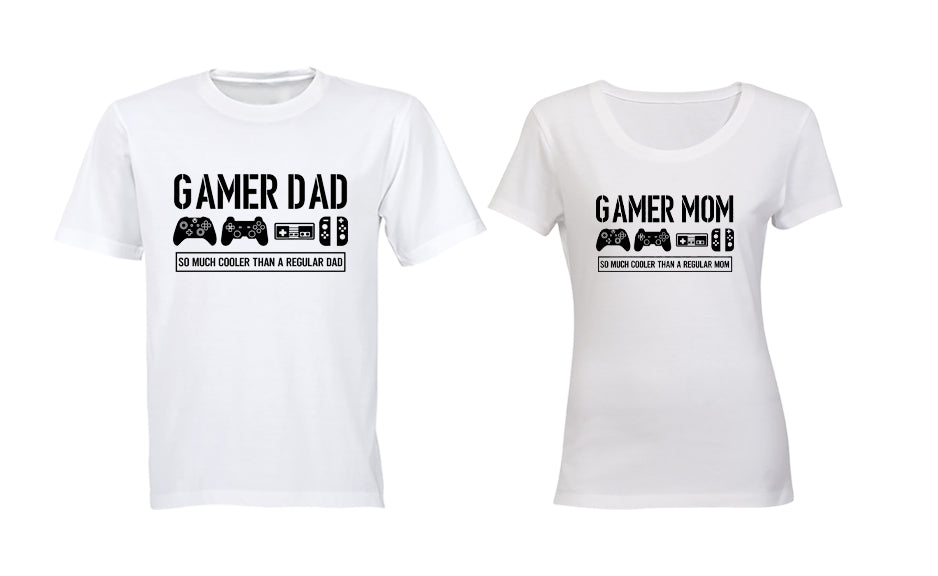 Gamer Dad & Mom - Cooler - Couples Tees - BuyAbility