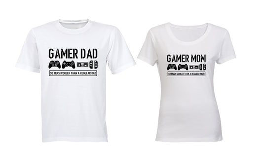Gamer Dad & Mom - Cooler - Couples Tees - BuyAbility