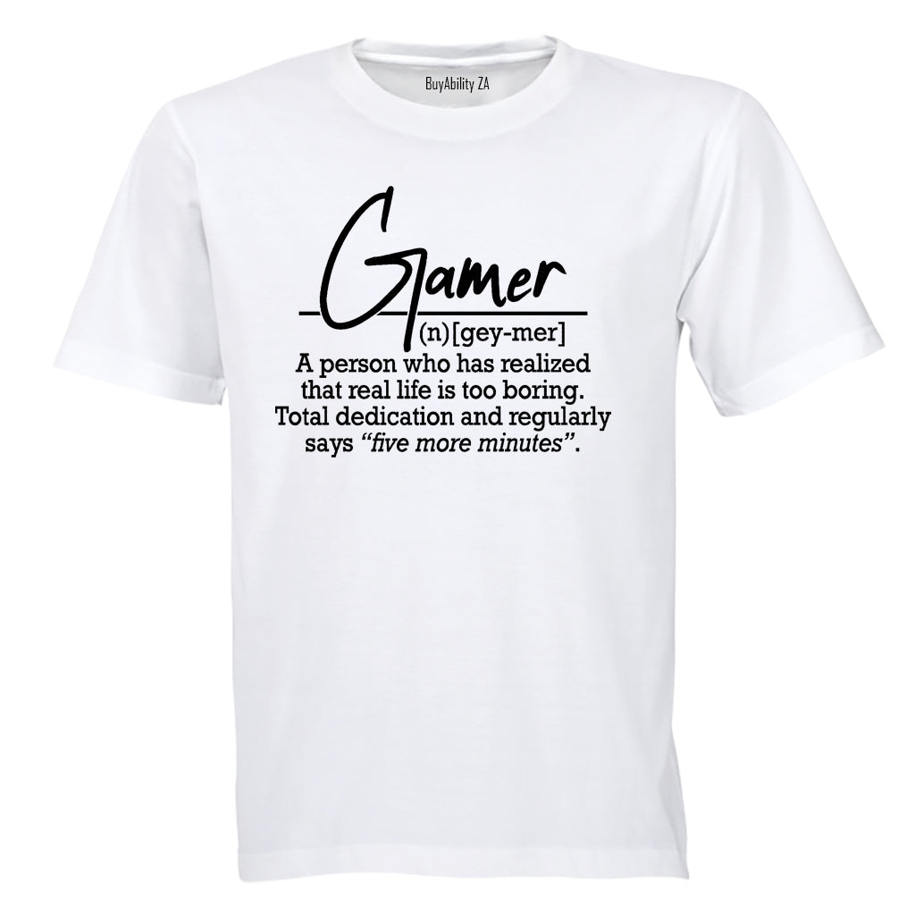 Gamer Definition - Kids T-Shirt - BuyAbility South Africa