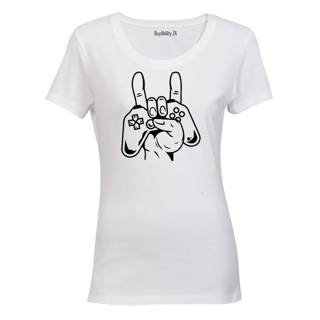 Gamer Hand - Ladies - T-Shirt
