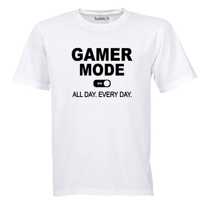 Gamer Mode - Adults - T-Shirt - BuyAbility South Africa