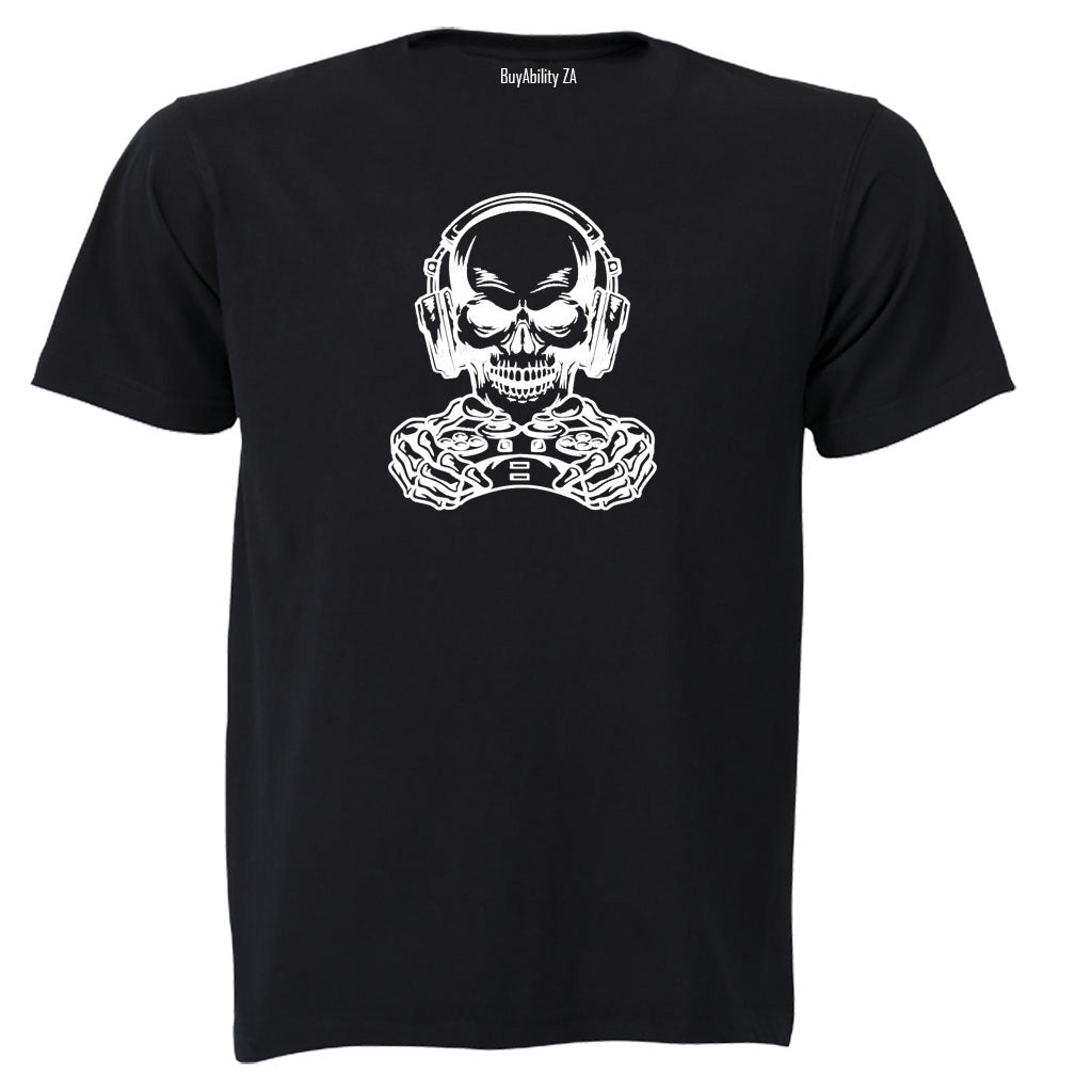 Gamer Skull - Adults - T-Shirt