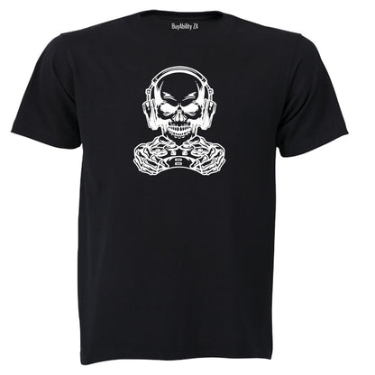 Gamer Skull - Adults - T-Shirt