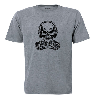 Gamer Skull - Adults - T-Shirt