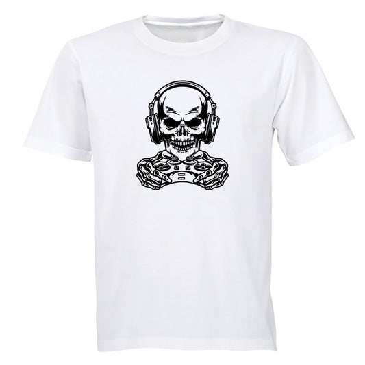 Gamer Skull - Adults - T-Shirt - BuyAbility South Africa