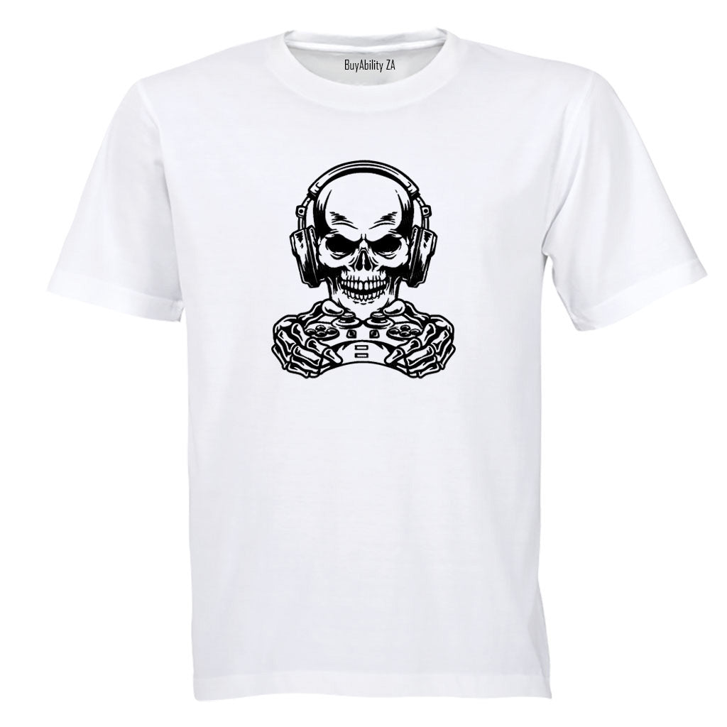 Gamer Skull - Adults - T-Shirt