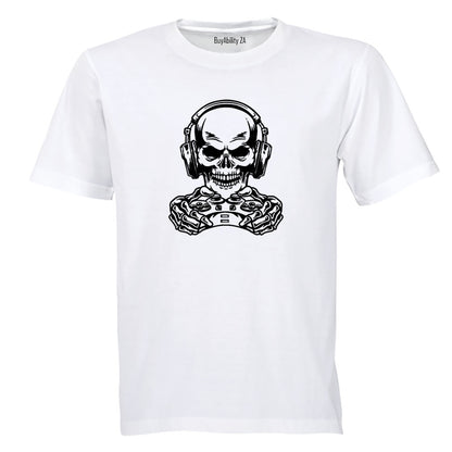 Gamer Skull - Adults - T-Shirt
