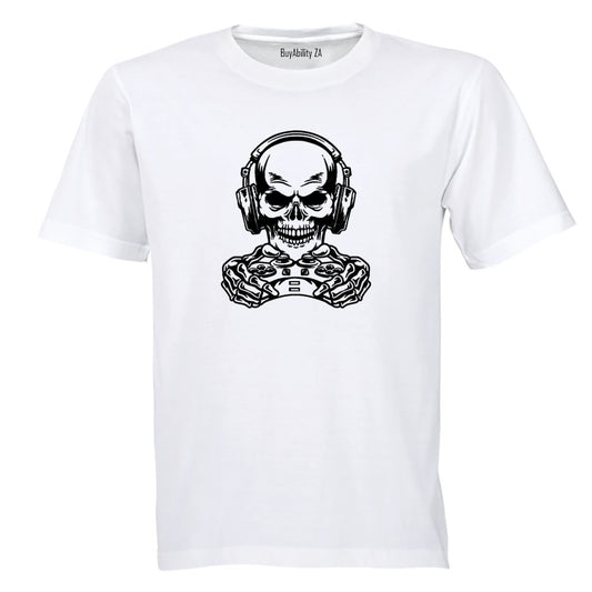 Gamer Skull - Adults - T-Shirt