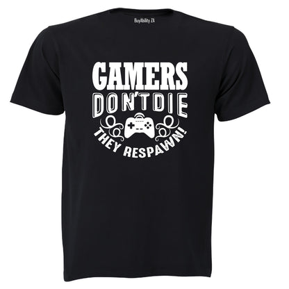 Gamers Don't Die - Kids T-Shirt - BuyAbility South Africa