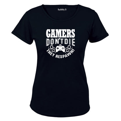 Gamers Don't Die - Ladies - T-Shirt - BuyAbility South Africa