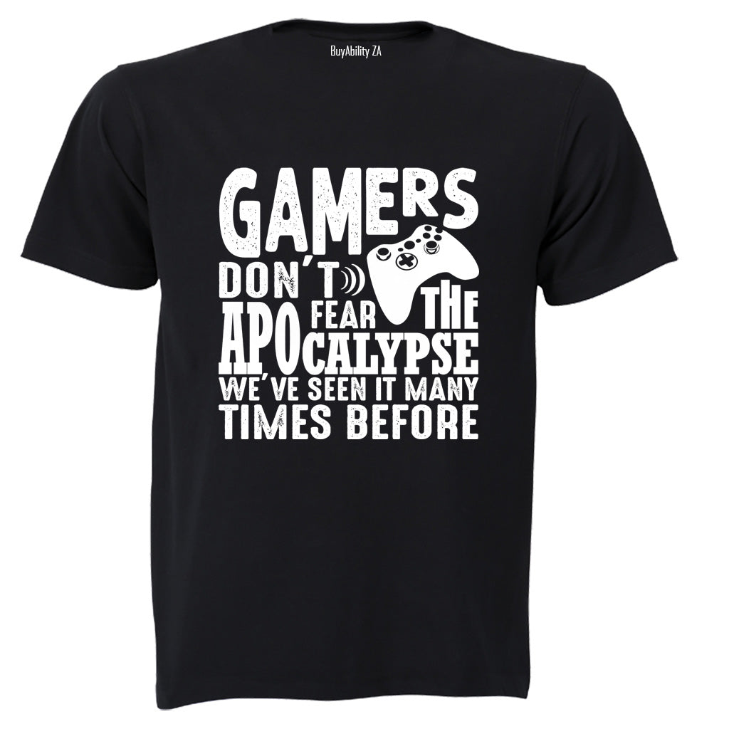 Gamers Don't Fear - Adults - T-Shirt