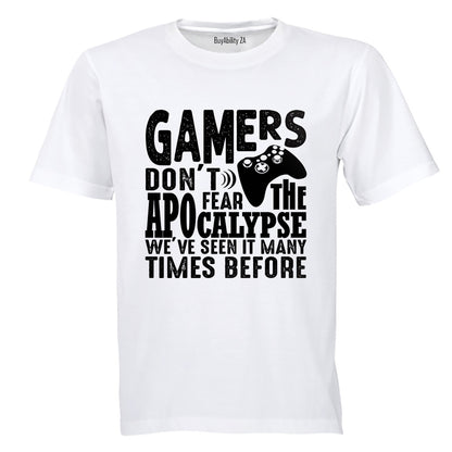 Gamers Don't Fear - Adults - T-Shirt