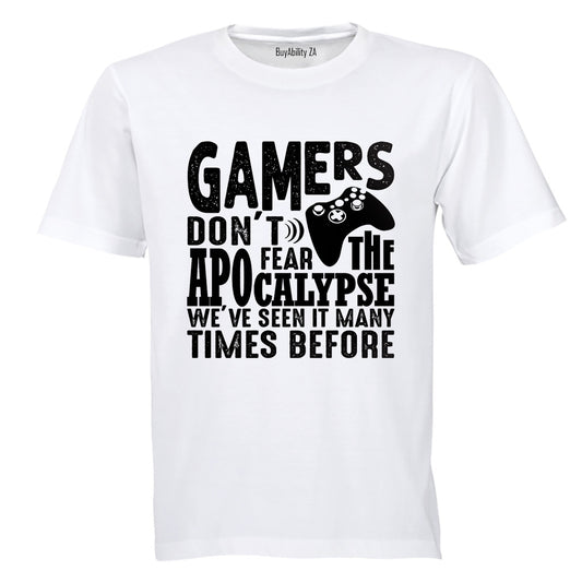 Gamers Don't Fear - Adults - T-Shirt