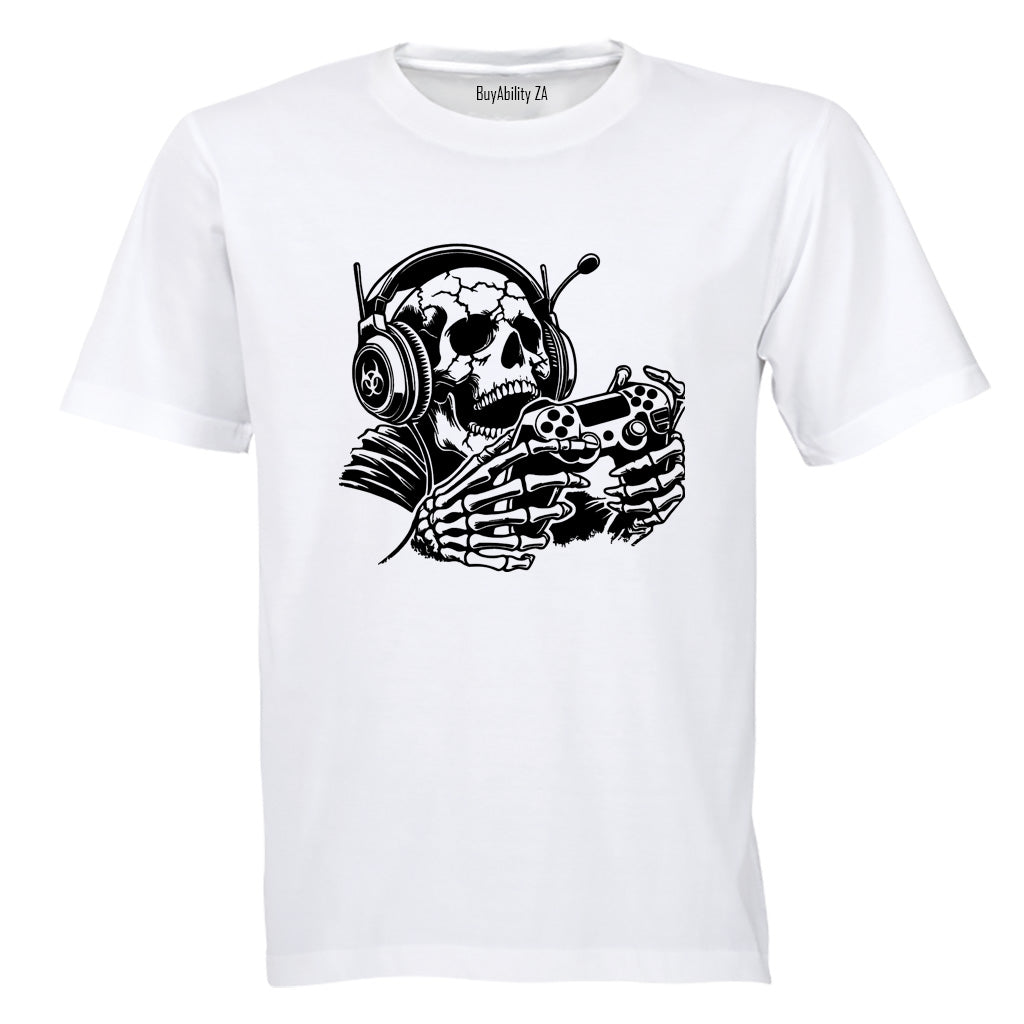 Gamer Skeleton - Adults - T-Shirt - BuyAbility South Africa