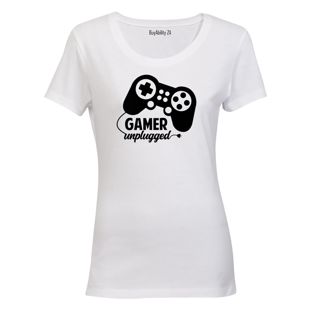 Gamer Unplugged - Ladies - T-Shirt - BuyAbility South Africa