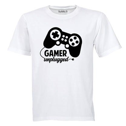 Gamer Unplugged - Adults - T-Shirt - BuyAbility South Africa