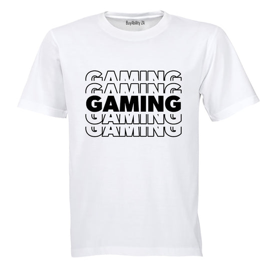 Gaming. Repeat - Adults - T-Shirt
