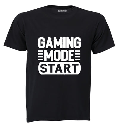 Gaming Mode - Start - Adults - T-Shirt - BuyAbility