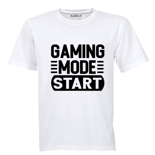 Gaming Mode - Start - Adults - T-Shirt