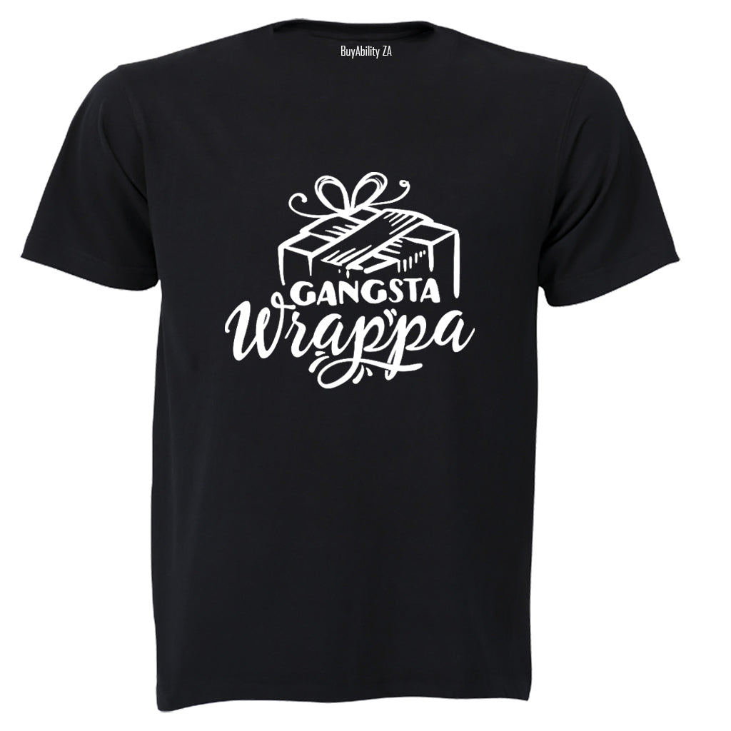 Gangsta Wrappa - Christmas - Adults - T-Shirt